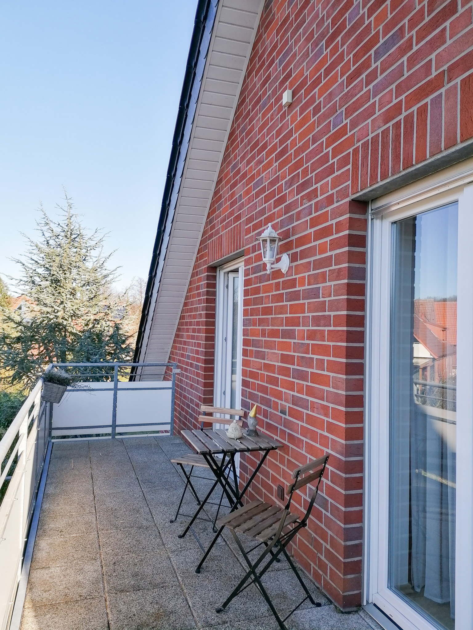 Balkon Ferienwohnung Tönnishäuschen