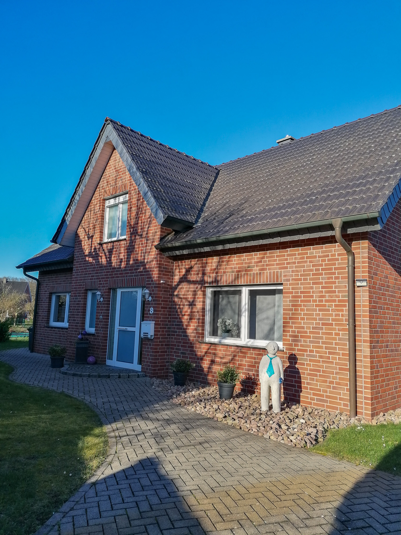 Außengelände Ferienwohnung Tönnishäuschen